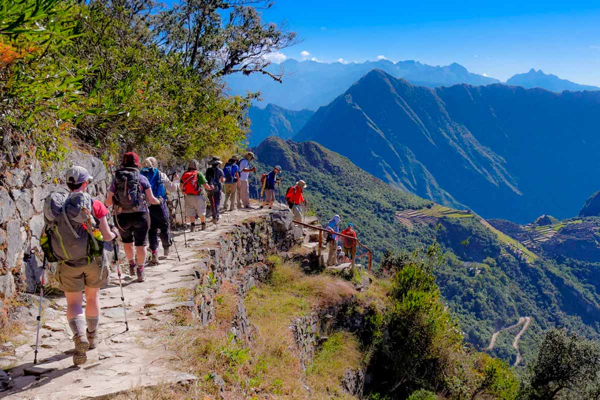Kurzer Inka Pfad Machu Picchu